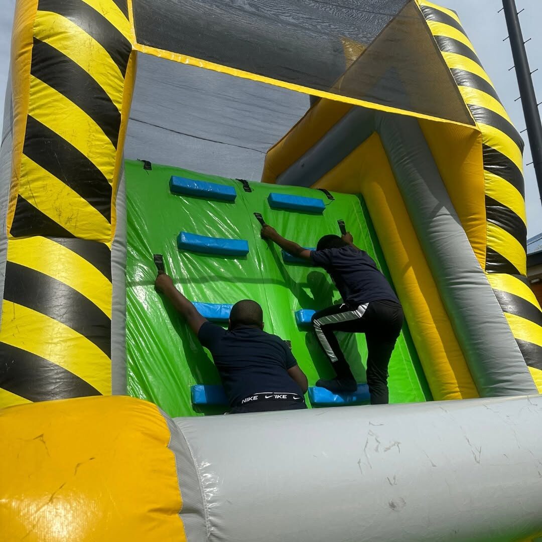 Inflatable obstacle course